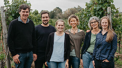 Gruppenbild der Forschungsgruppe